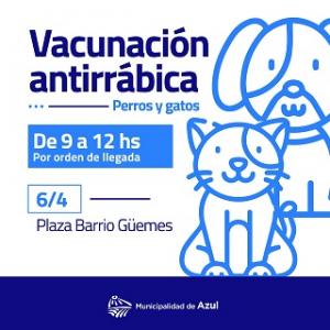 Nueva jornada de la campaña de vacunación antirrábica 